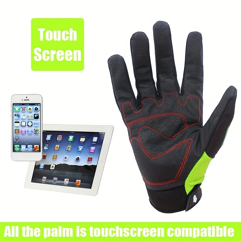 Cycling Gloves Skeleton Hand Touch Screen Warm Windproof Coldproof Gloves