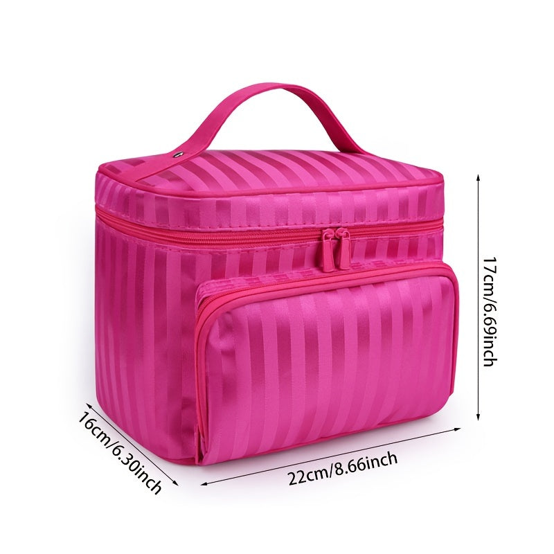 Waterproof Cosmetic Bag Makeup Brush Organizer Travel Toiletry Bag