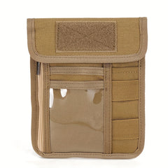 Tactical Neck Wallet for Travel with ID, Card & Phone Pockets