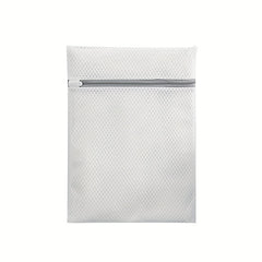 Mesh Zipper Laundry Bag Foldable Washing Pouch Durable Organizer
