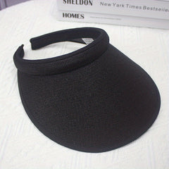 Casual Visor Hat Wide Brim Sunscreen UV Protection Beach Hats
