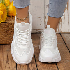 Solid Lightweight Running Shoes Heighten Wear Resistance Non Slip