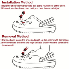 15Pcs Shoe Charms for Sandals Decor Girls Women Ladies
