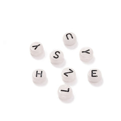 200pcs 7mm Luminous Glow Beads for Bracelet Necklace DIY
