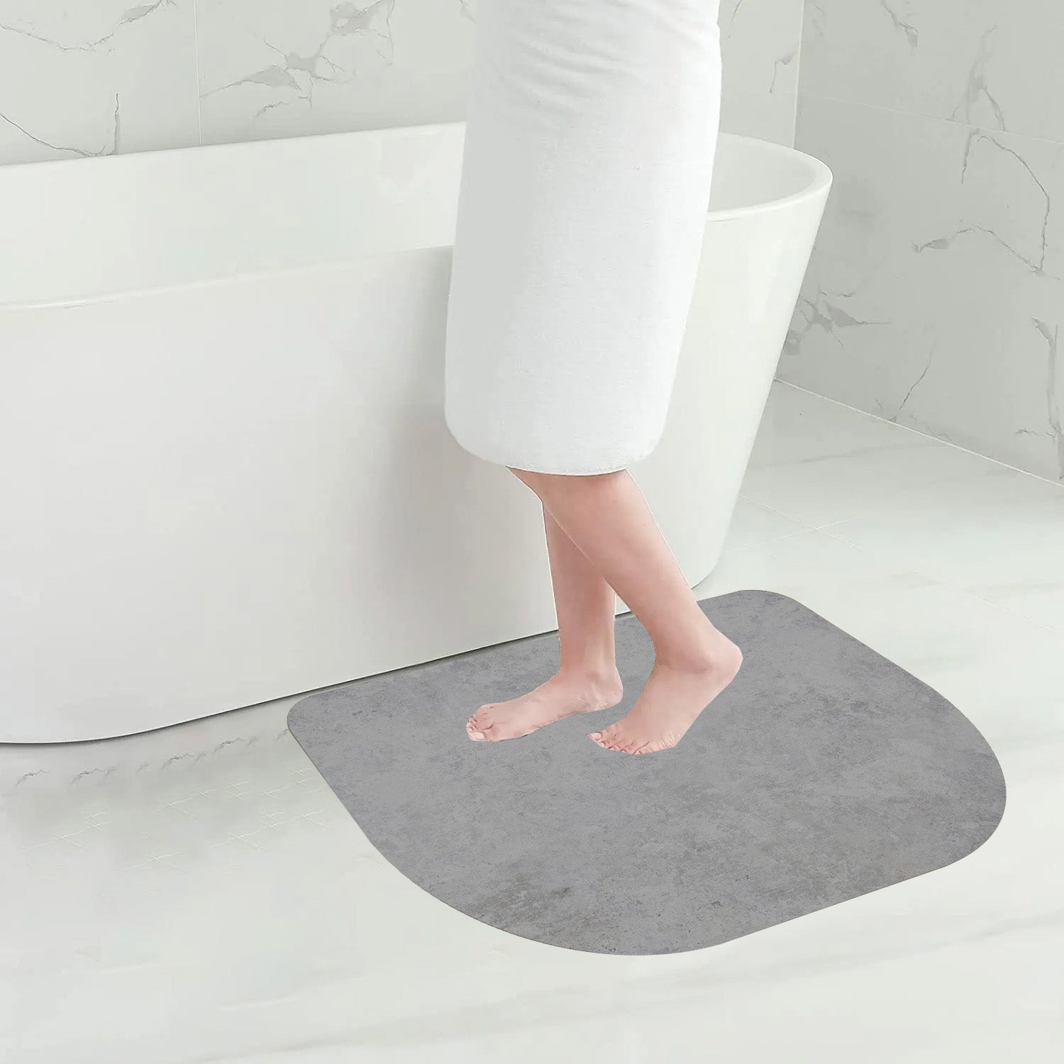 Anti-Slip Quick Dry Bath Mat Absorbent Bathroom Rug