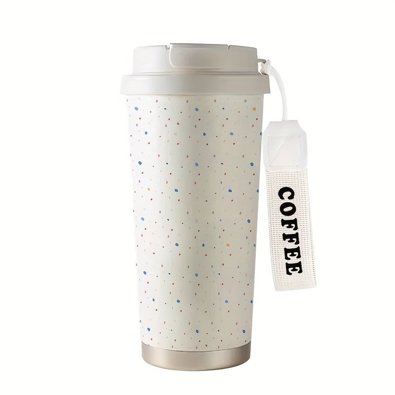 Colorful Dot Pattern Insulated Tumbler 530ml
