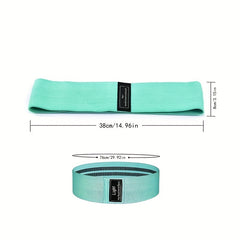 Non Slip Elastic Squat Resistance Band Yoga Stretch Belt For Hip Thigh Training