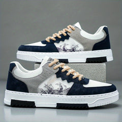 Men's Casual Lace Up Sneakers for Daily Wear