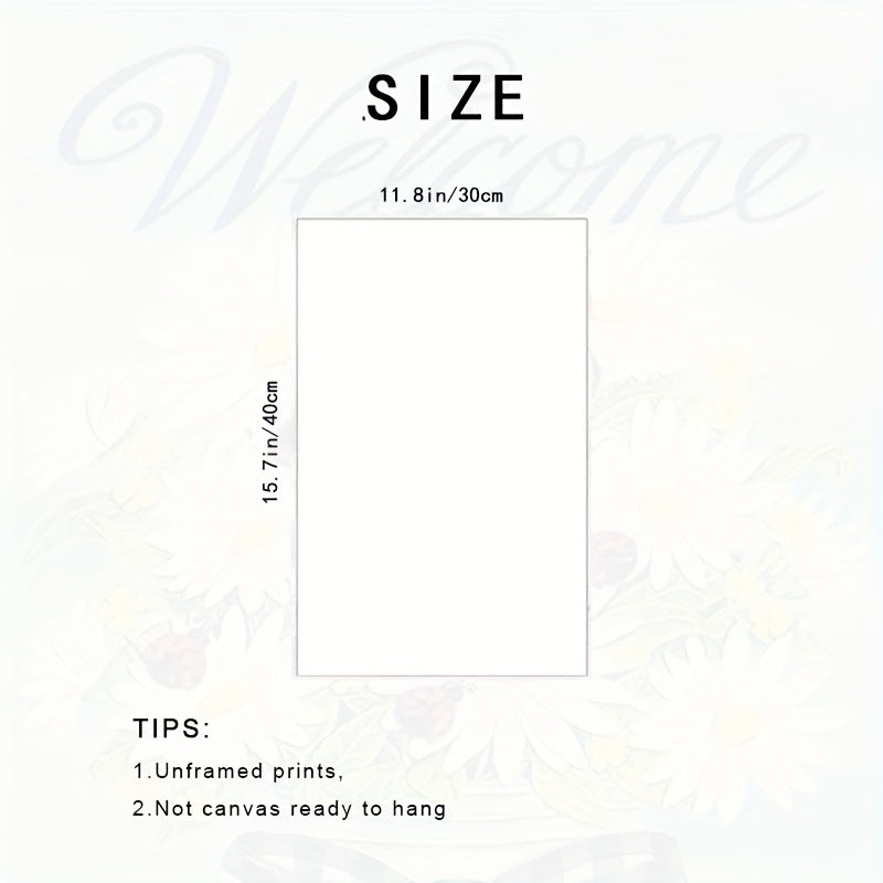 Life Birth Canvas Painting Frameless Wall Art Pictures for Room Decor