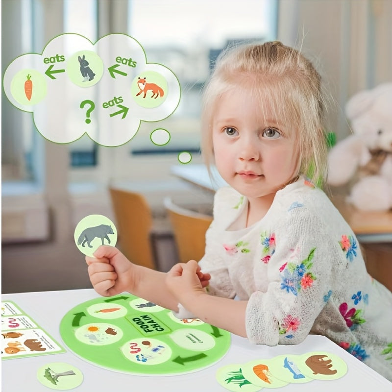 Animal Learning Felt Book for Kids - Science Education Toys