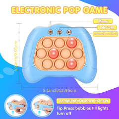 Whack A Mole Handheld Game Fidget Console Music
