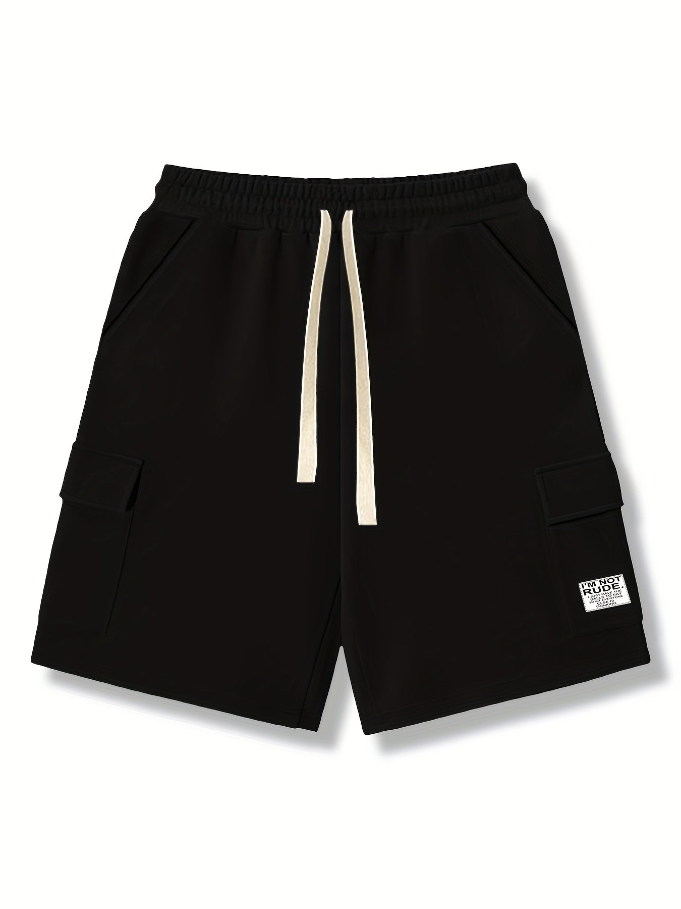 Men's Drawstring Cargo Shorts for Summer