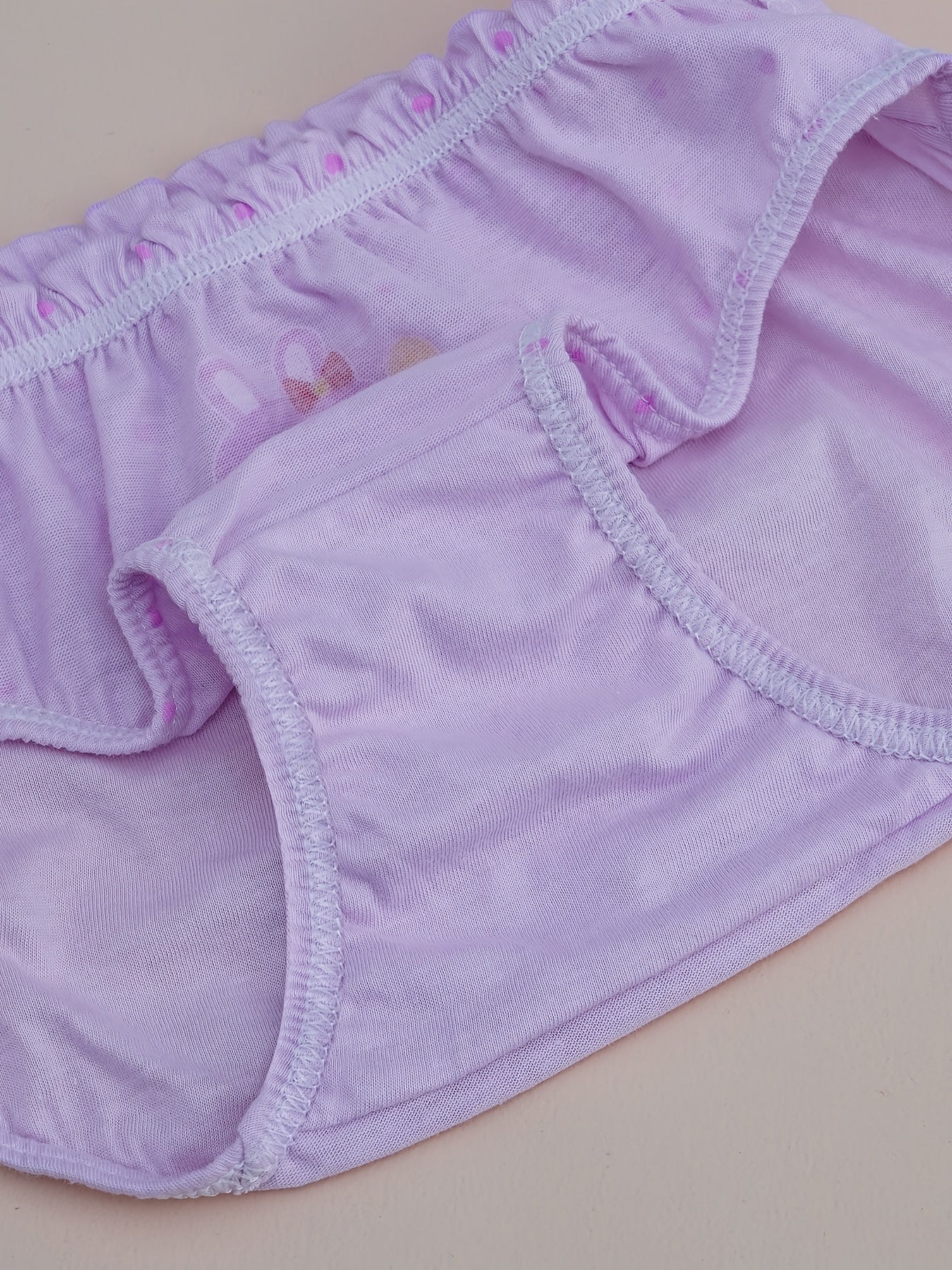 Girls Panda Rabbit Print Shortie Brief Soft Cotton Underwear