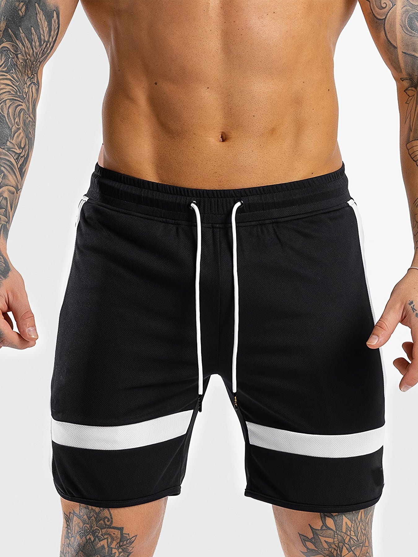 Men's Active Loose Matching Shorts With Pockets