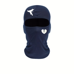 Heartbreak Printed Pullover Hat for Cycling - Sunshade Sunscreen for Men