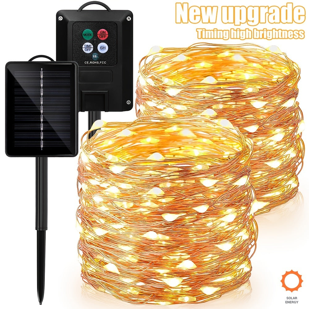 Solar Fairy Lights 50 300 LEDs 8 Modes