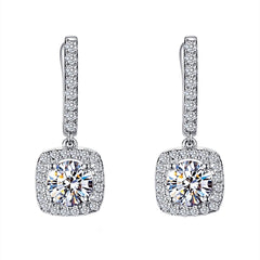 Silver Drop Earrings for Women