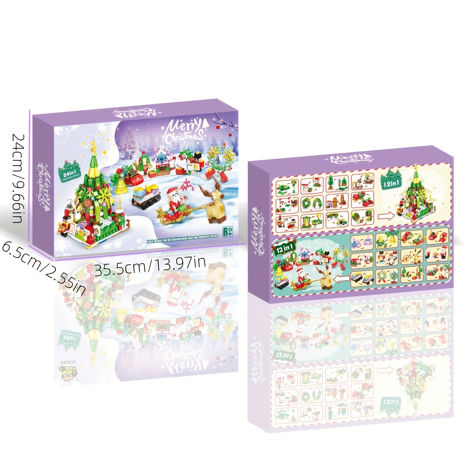 Christmas Countdown Surprise Box Set - DIY Puzzle
