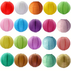 3pcs Paper Lanterns for Bride Shower Wedding Party Decorations