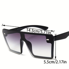 Y2K Large Tinted Gradient Sunglasses UV400