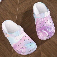 Women's Lightweight Breathable Closed Toe Clogs
