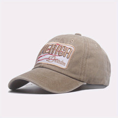 Summer Embroidery Patch Baseball Cap Sun Hat Men Women