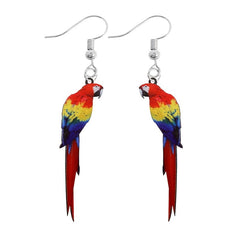 Funny Animal Dangle Earrings Acrylic Jewelry Personality Gift For Women