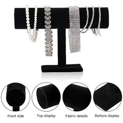 Single T Bar Bracelet Holder Jewelry Organizer Display Stand