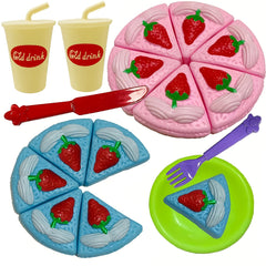 Birthday Cake Pretend Play Set for Kids