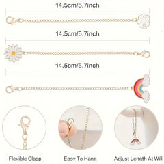 Cartoon Water Bottle Charm Cup Handle Decoration Accessories