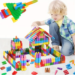 100pcs Building Blocks Set Learning Educational Kit for Kids Ages 3