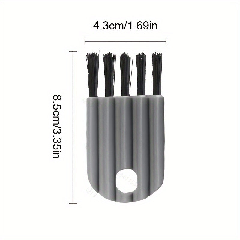 2pcs Cup Lid & Keyboard Cleaning Brush Multifunctional Gap Dust Removal