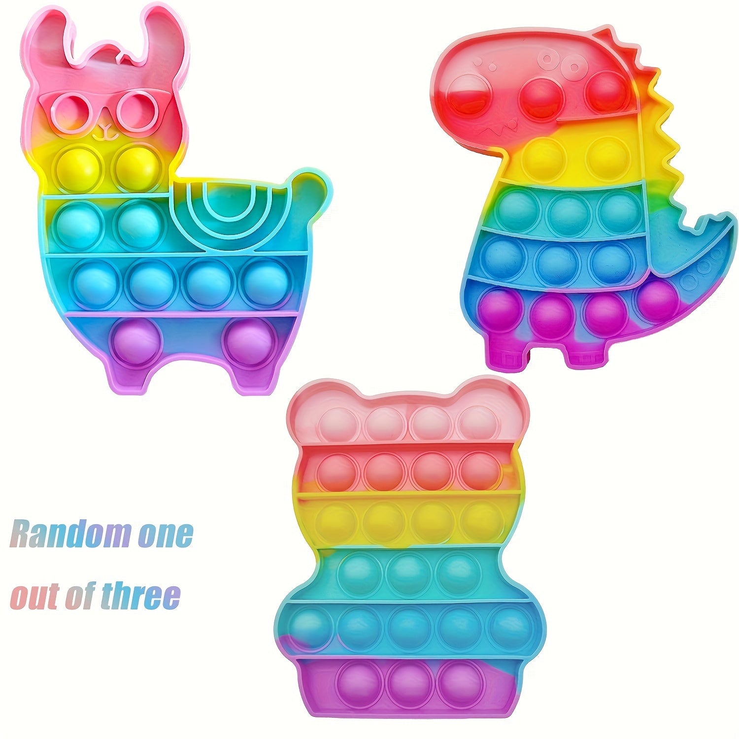 1pc Creative Macaron Shape Pop Fidget Toy