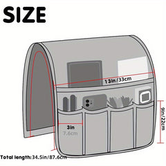 Armrest Pocket Organizer Sofa Chair Remote Holder Bedside Storage Bag