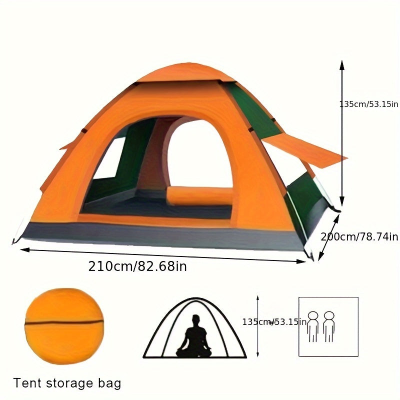 3 Person Camping Tent Waterproof & Insect Proof