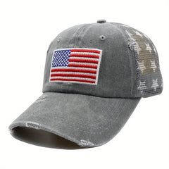 Embroidered Mesh Hat Classic Cap For Men Women