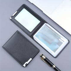 Men's Ultra thin Driver's Card Bag, Leather Credit Card Holder