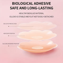 Silicone Skin Nipple Stickers Invisible Underwear Chest Stickers