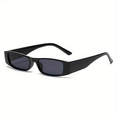 Men's Vintage Polarized Square Sunglasses Small Frame