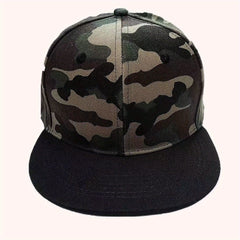 Hip Hop Casual Snapback Hat Solid Camouflage Baseball Cap Unisex