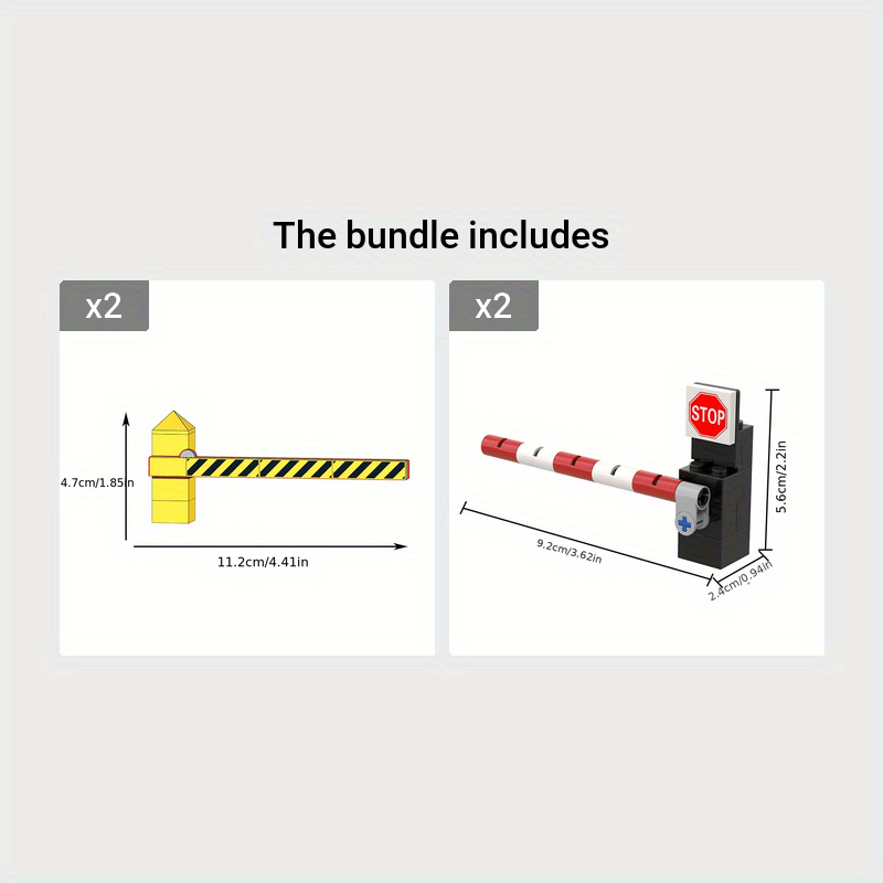 Train Process Track Railing Building Blocks Toy