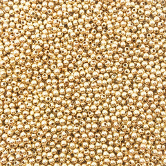 Gold Spacer Beads for DIY Jewelry Making - 100-400pcs Heart Star Round Square