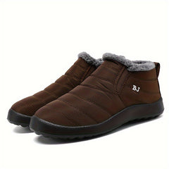 Plush Lined Thermal Furry Snow Boots