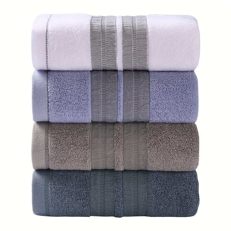 4pcs Soft and Absorbent Hand Towel for Home Bathroom and Travel 13x29in
