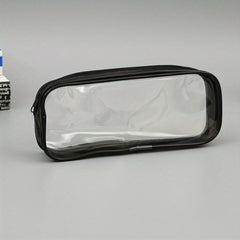 Transparent Pencil Case Stationery Bag Storage Zipper Bag