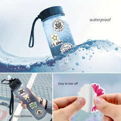 100pcs Army Stickers Military Stickers Water Bottles Laptops Cars