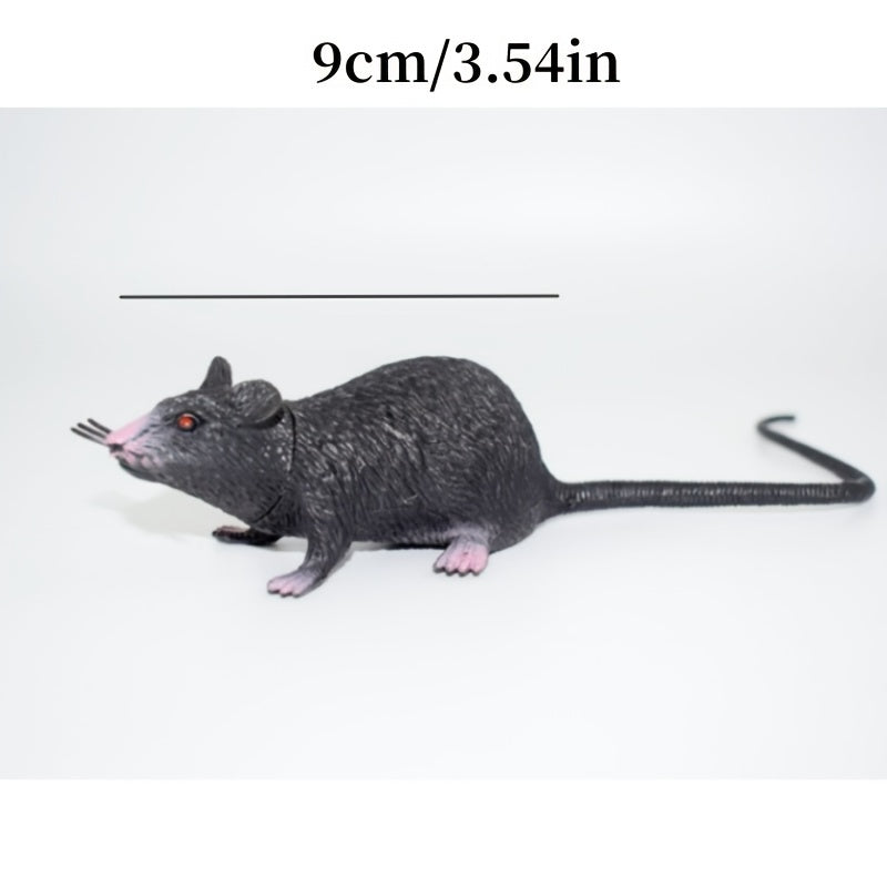 Funny Strange Gray and Mouse Person Toy Prank