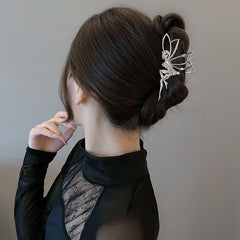 Fairy Hair Claw Rhinestone Banana Clip Hairgrip Accessory