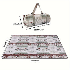 240T Picnic Beach Blanket Waterproof Foldable Mat Sandproof Machine Washable Pad