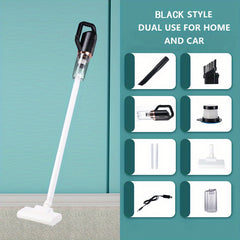 Strong Suction Wireless Handheld Vacuum Cleaner - Home & Car Dual Use